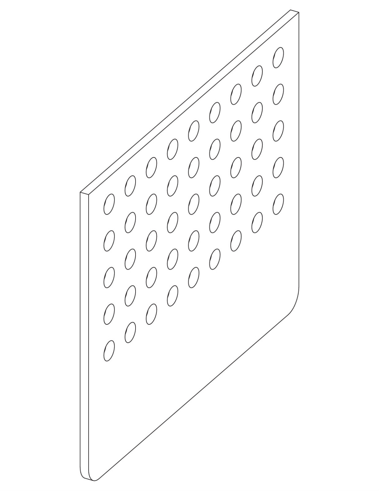 Refugium Kit Parts - Refugium baffle for Aqueon or Imagitarium tanks