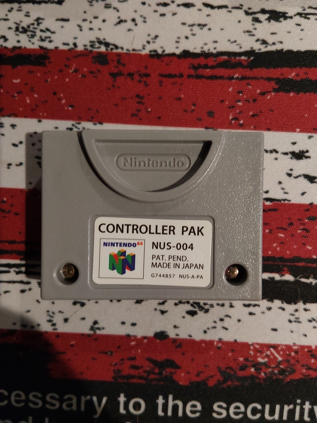 Untested Nintendo 64 Conroller Paks/memory Cards