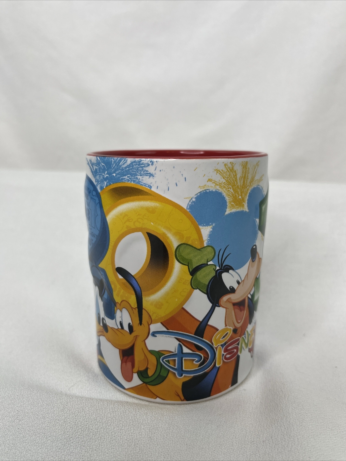 2018 Disney World Glass Coffee Hot Chocolate Mug