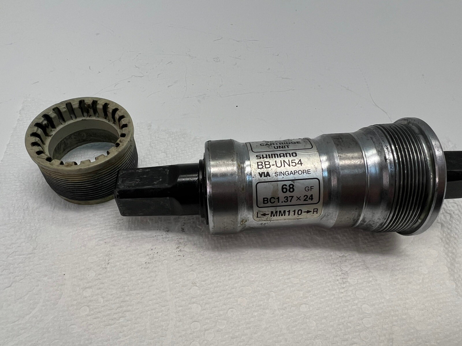 Shimano BB-UN54 Square Tapered Bottom Bracket 127mm x 68 BSA BC 1.37x24
