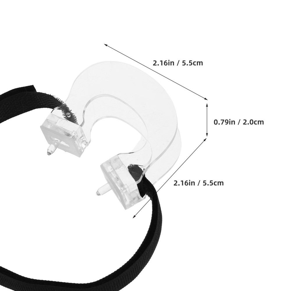 Violin Bow Posture Straightener Plastic Collimator Tool for Bow Movement