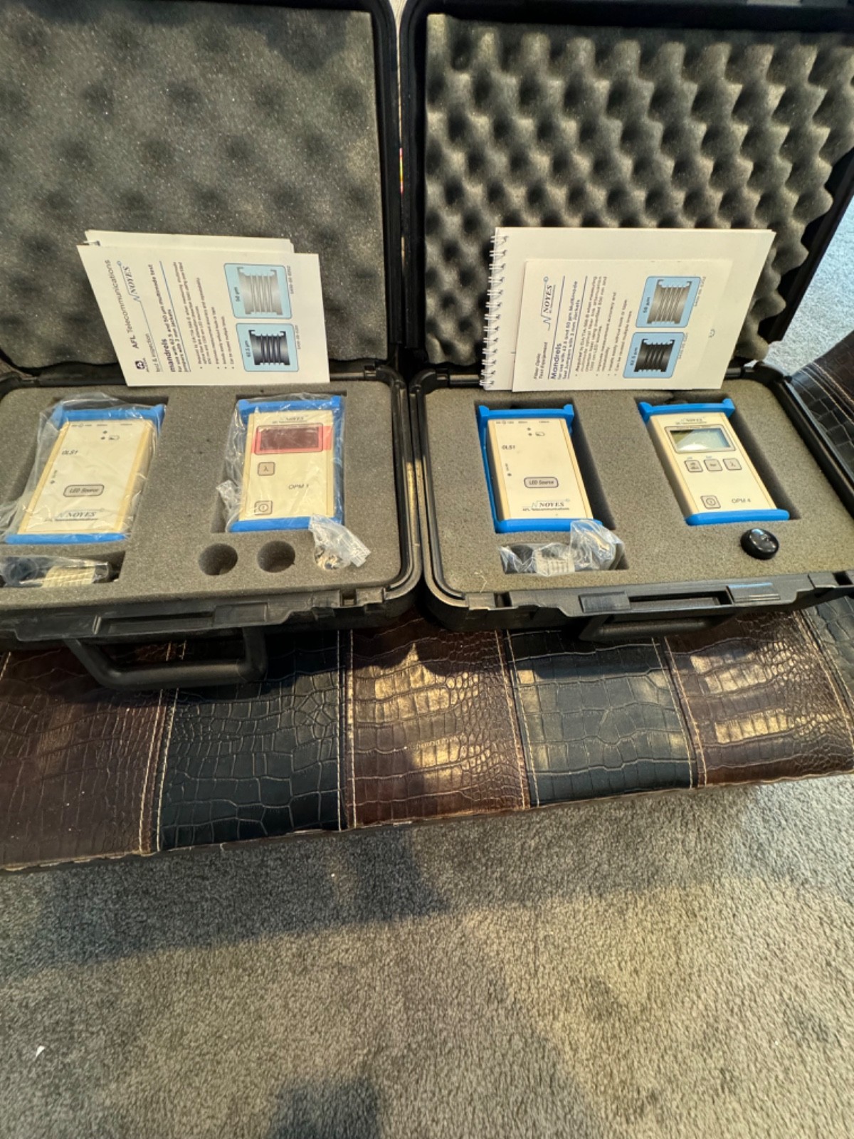 Noyes Fiber Test Kits MM / Fusion Splicer / OTDR Tech Tool