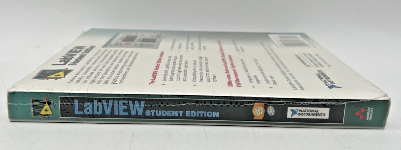LABVIEW STUDENT EDITION, VERSION 5.0 NATIONAL INSTRUMENTS, SEALED, NEW