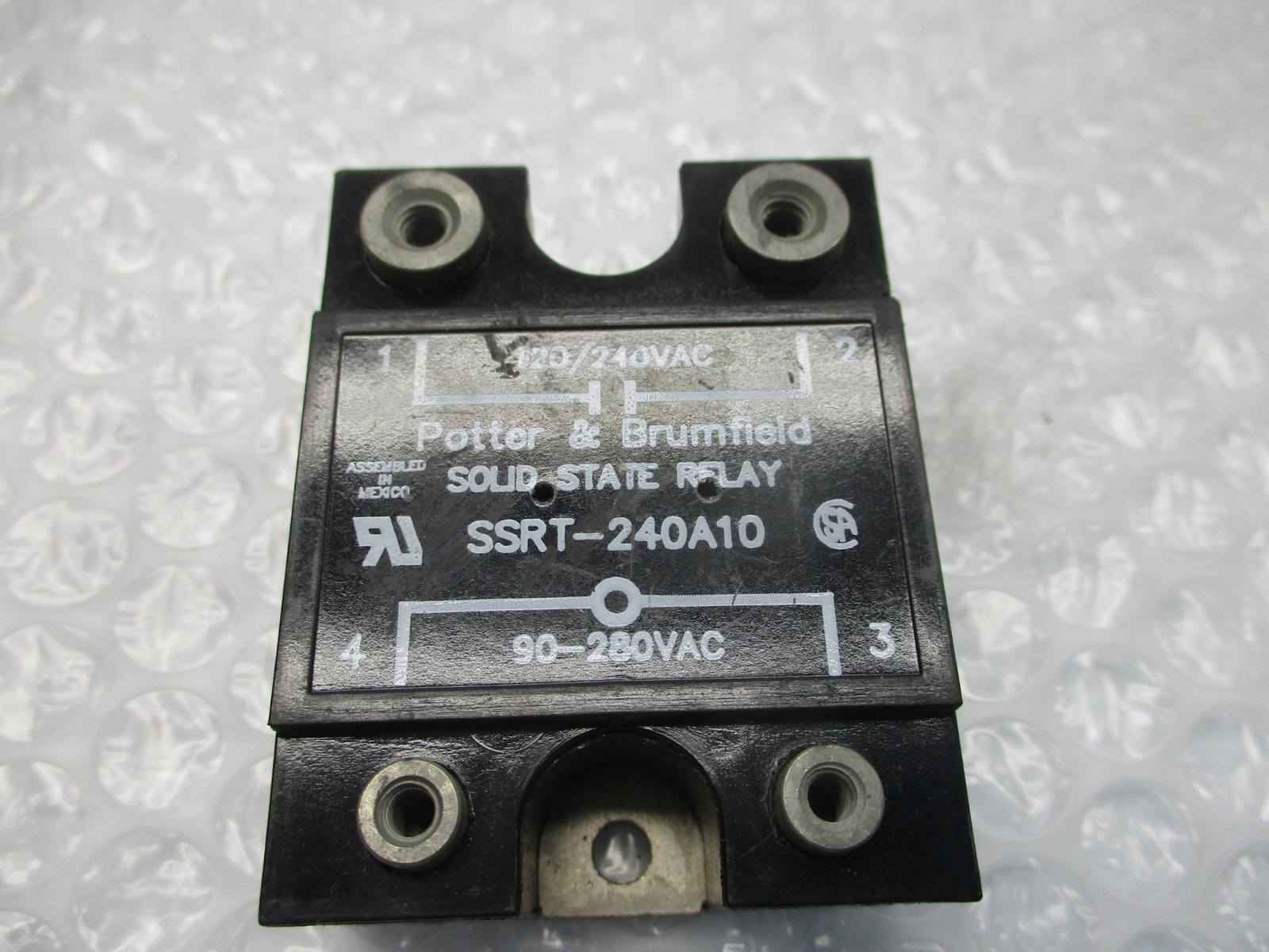 POTTER & BRUMFIELD SSRT-240A10 RELAY UNMP