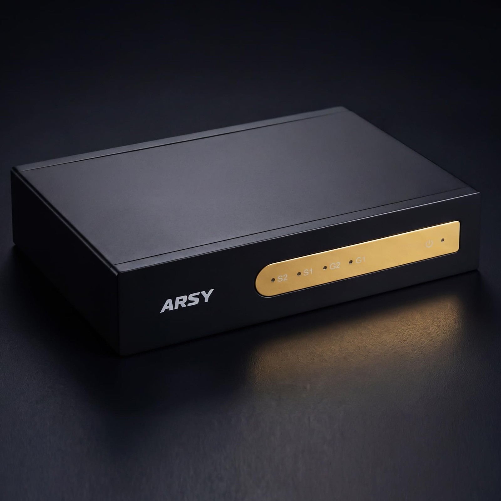 Hi-Fi Audio-Grade Network Switch ARSY NSW-1, 1Gbps Ethernet & SFP Ports
