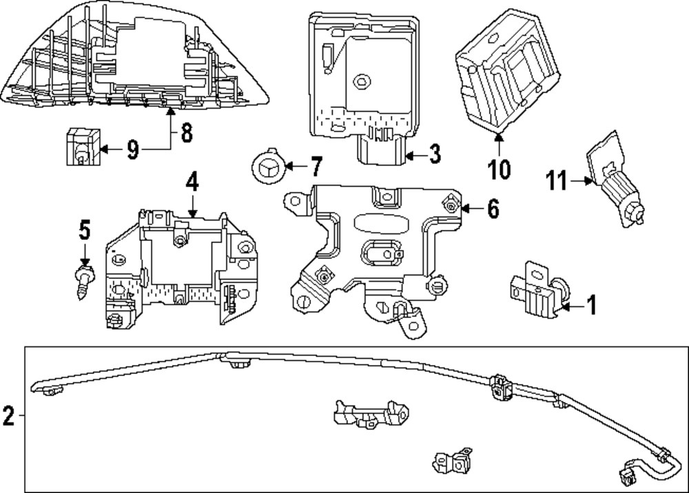 Genuine Honda Blind Spot Radar 8S411-T56-A01