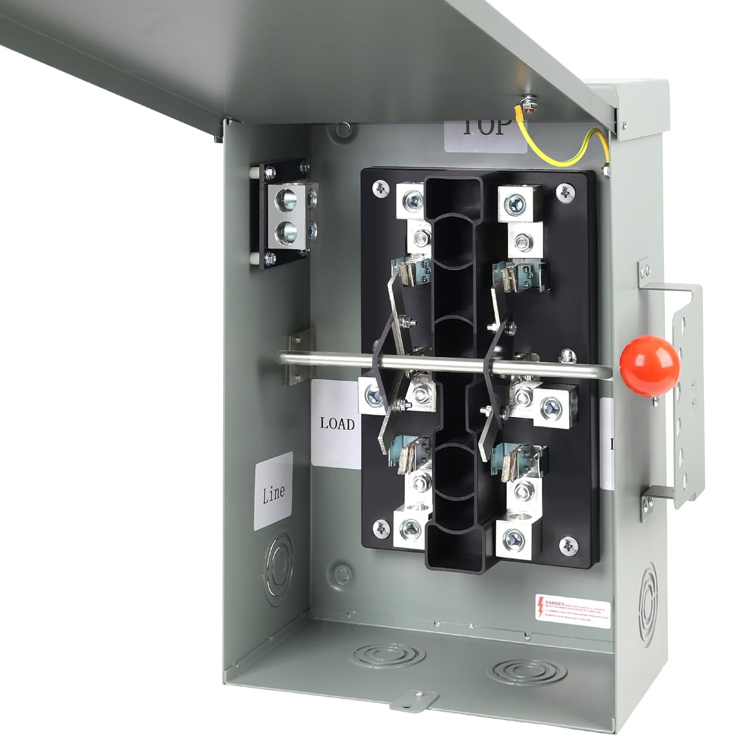200 Amp Generator Transfer Switch Manual, 48000W General Duty Double Throw Switc