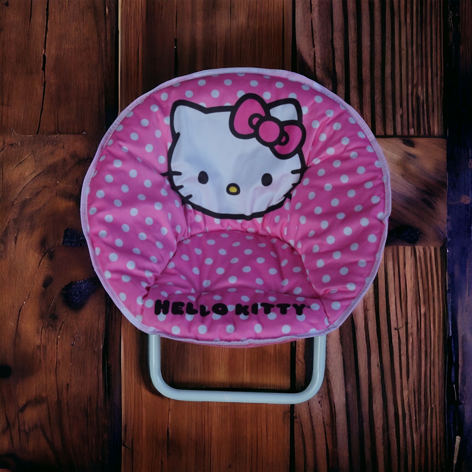 Hello Kitty Small Saucer Chair-New With Tag