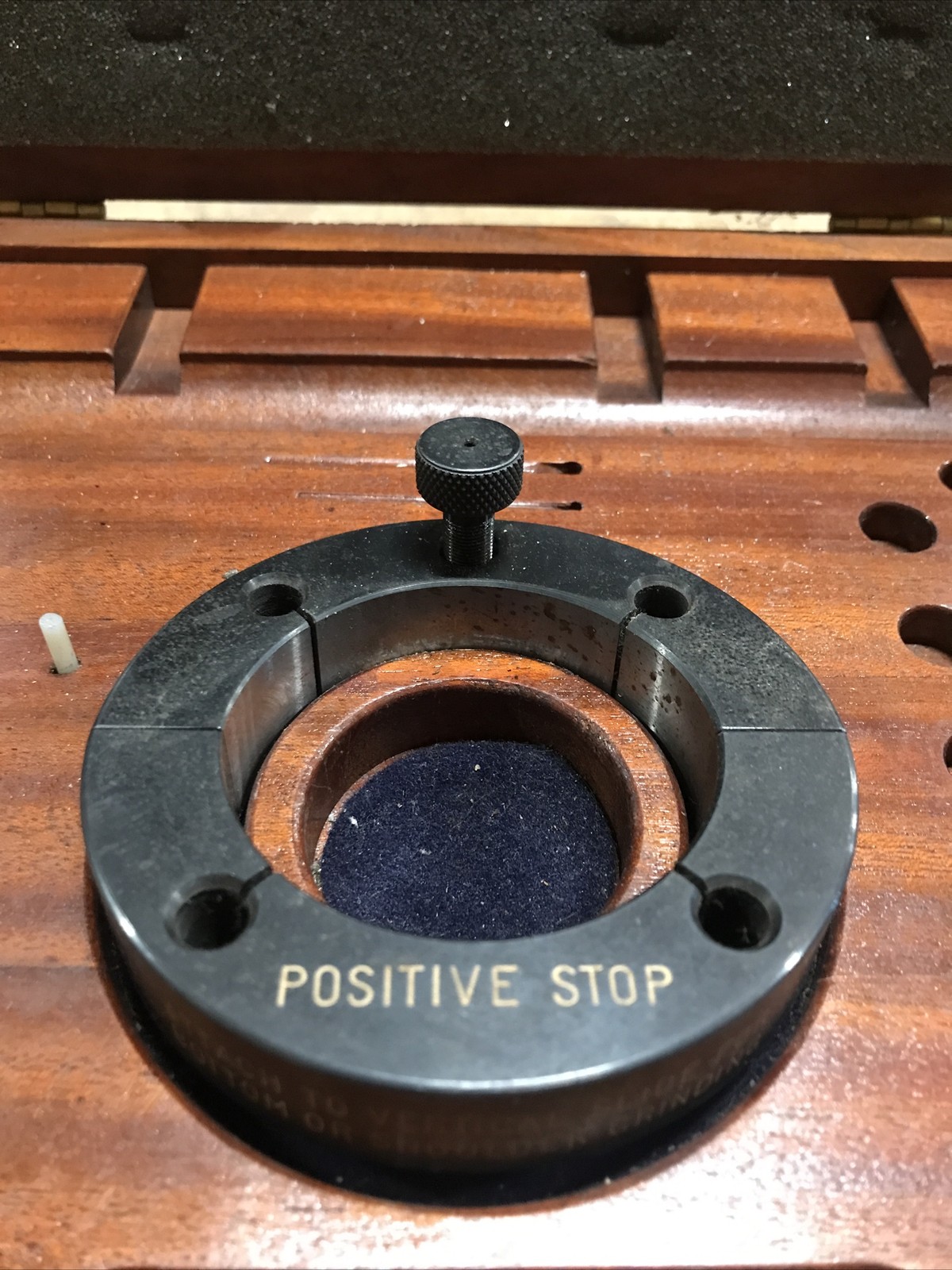 MOORE JIG GRINDER Positive Stop