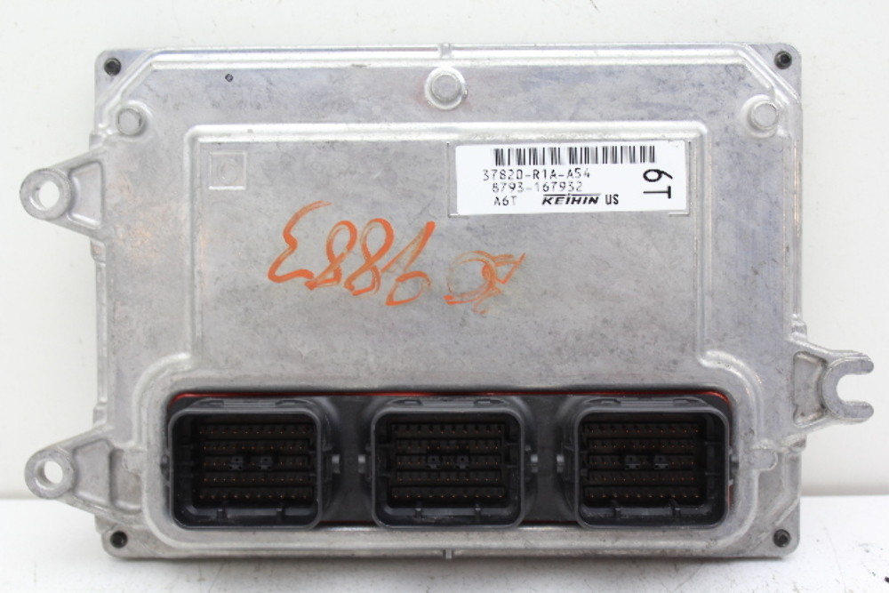 12 13 Honda Civic 37820-R1A-A54 Computer Brain Engine Control ECU ECM EBX Module