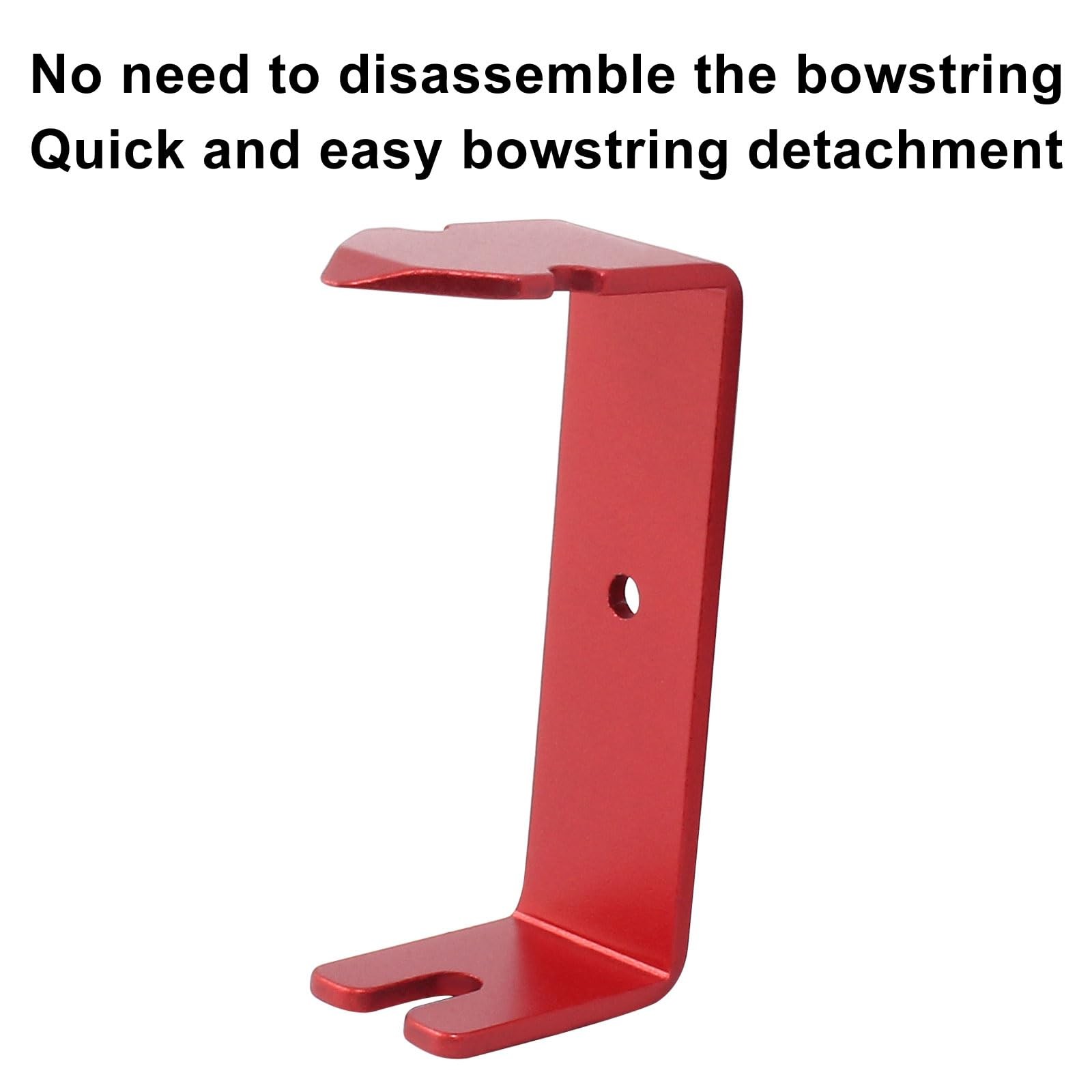 Red Archery Bow String Separator Tool & Peep Sight Installer