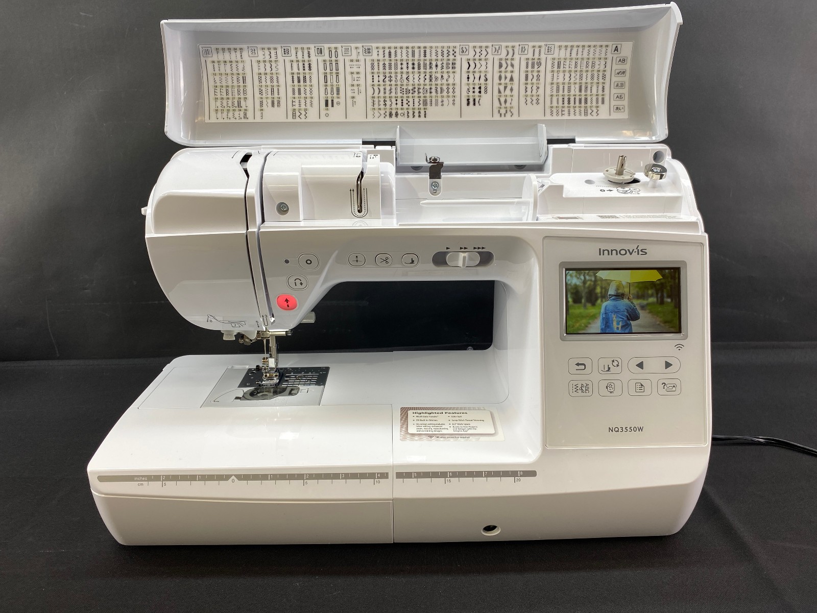 Brother NQ3550W Computerized Sewing + Embroidery Machine w/ BES Blue Software