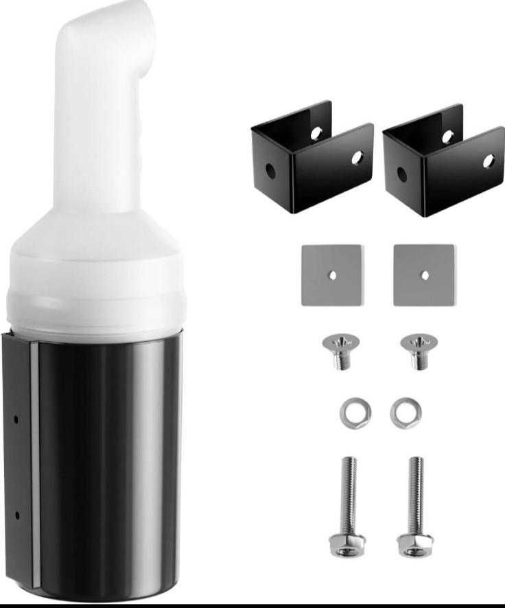 Golf Cart Sand Bottle with Holder No Drilling Required, Universal Golf Cart Sand
