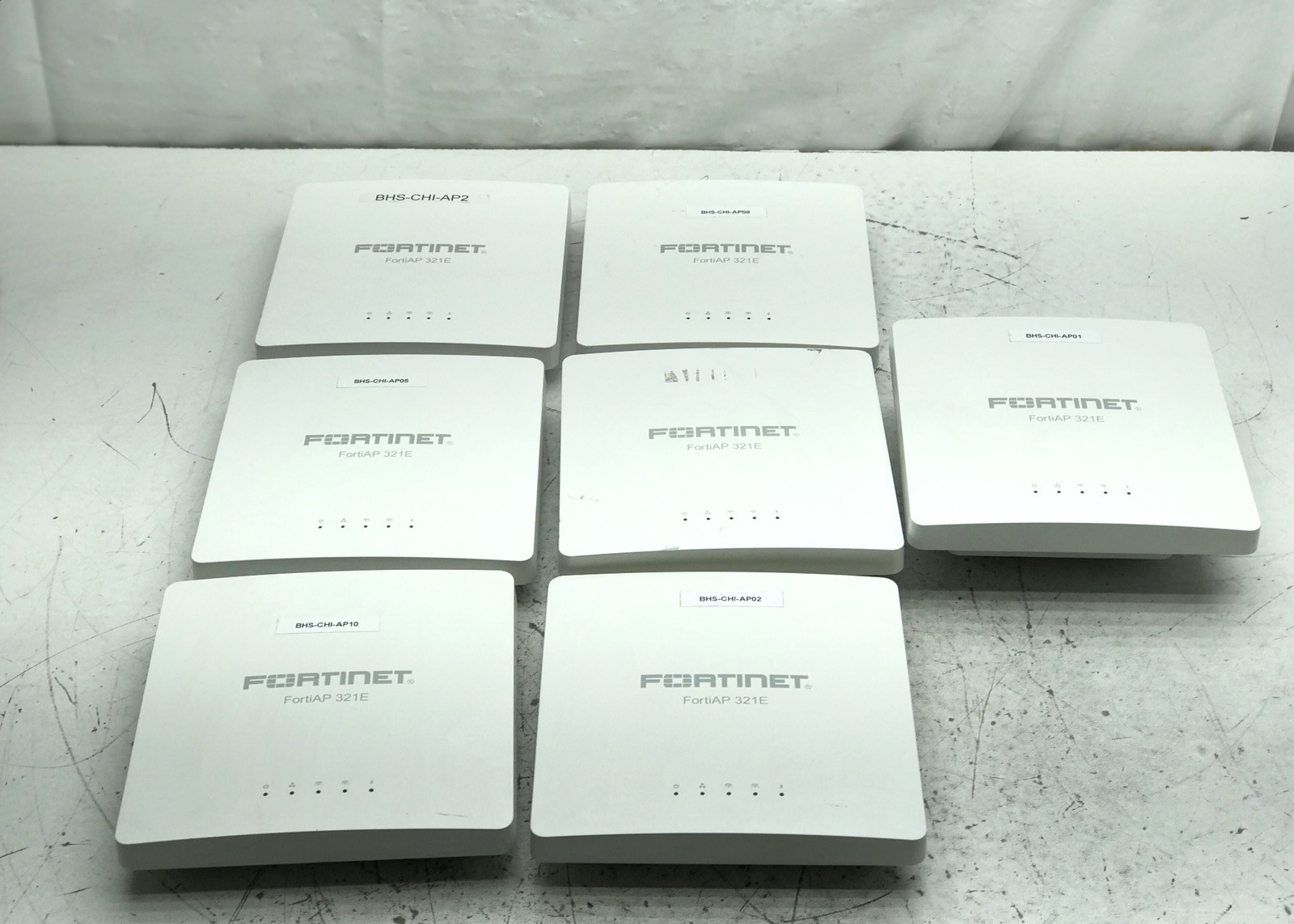 LOT OF 7 Fortinet Fortiap 321E Wireless Access Point FAP-321E-A