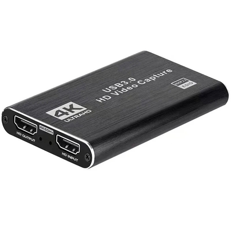 4K Audio Video Capture Card USB 3.0 HDMI Video Capture for Switch PS4 PS5 OBS PC