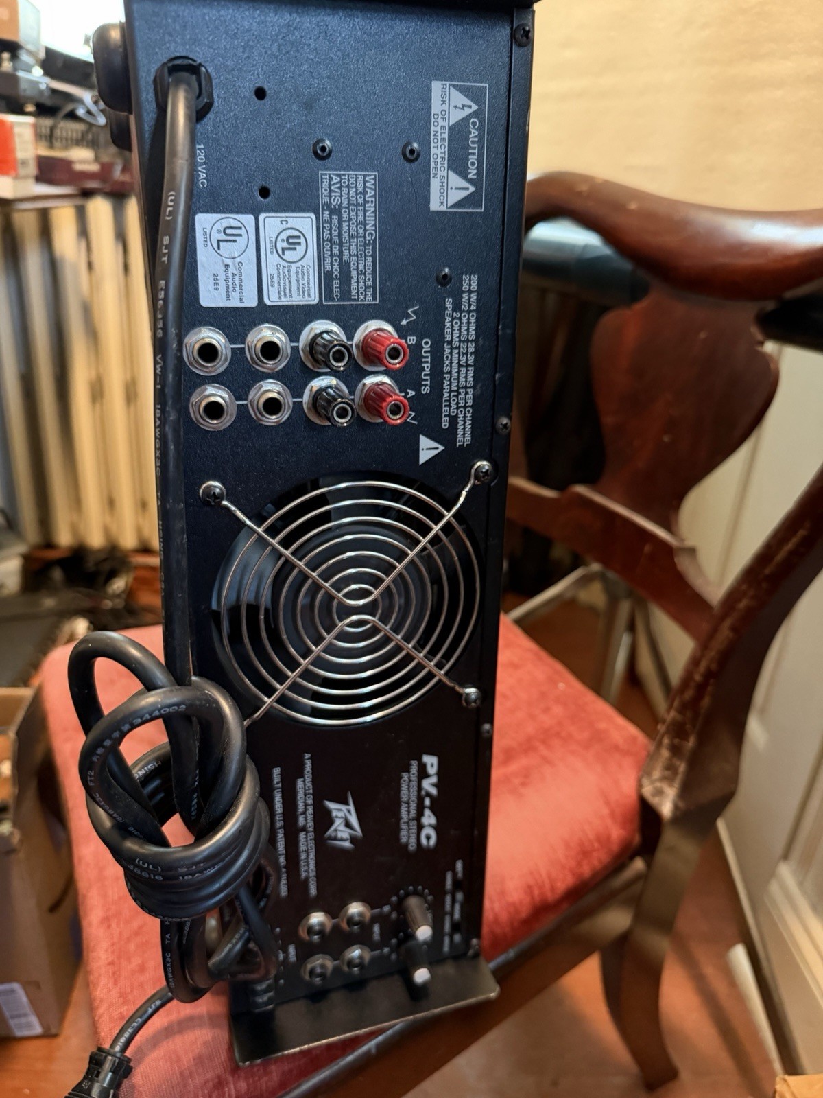 Peavey Pv-4c Power Amplifier