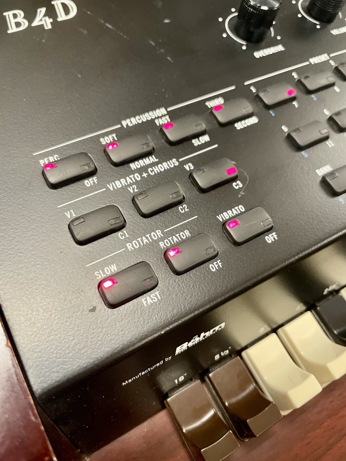 Native Instruments B4D Drawbar MIDI Controller (Böhm)