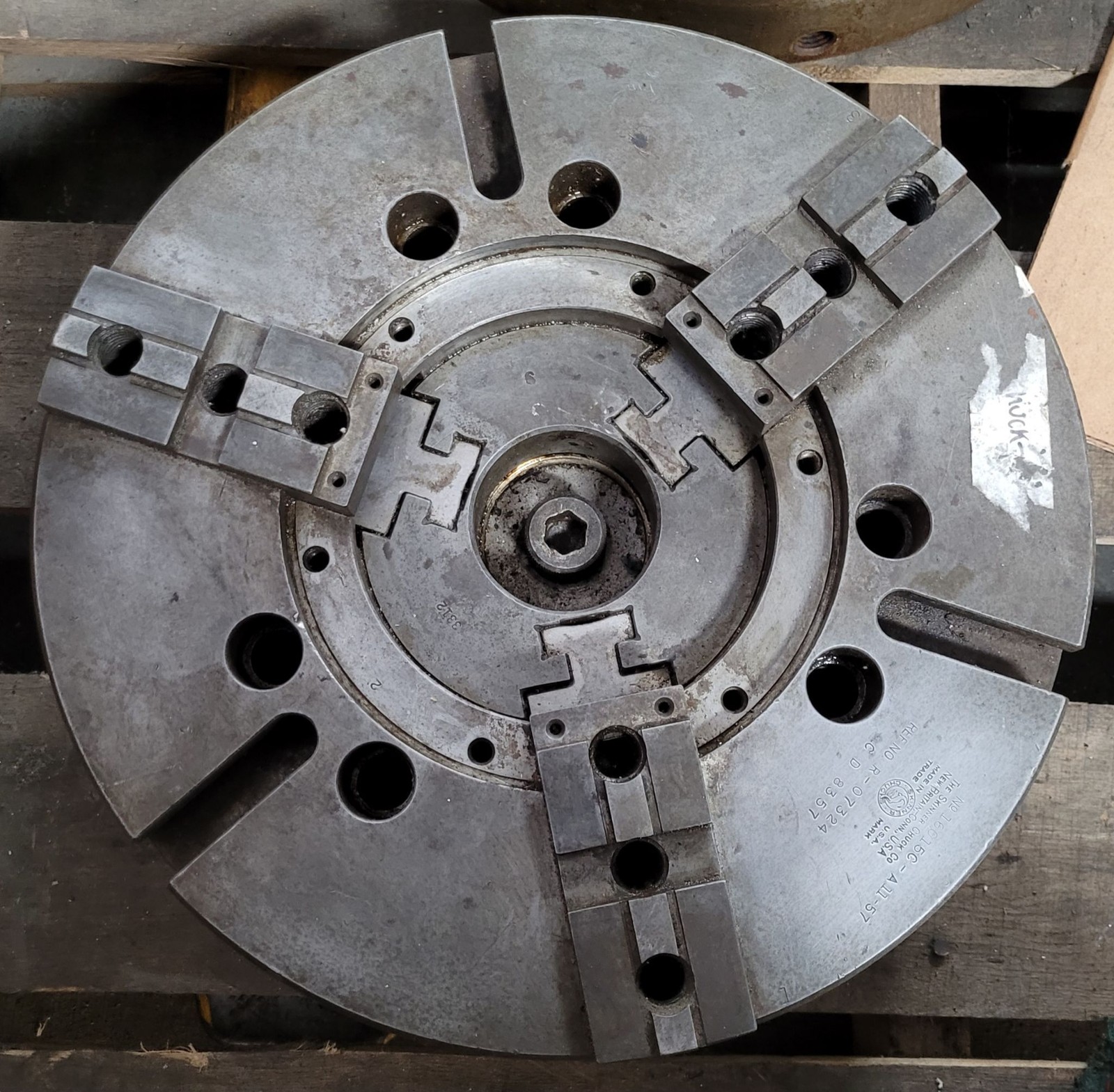 Skinner Chuck Co - 15” - 3 Jaw Chuck
