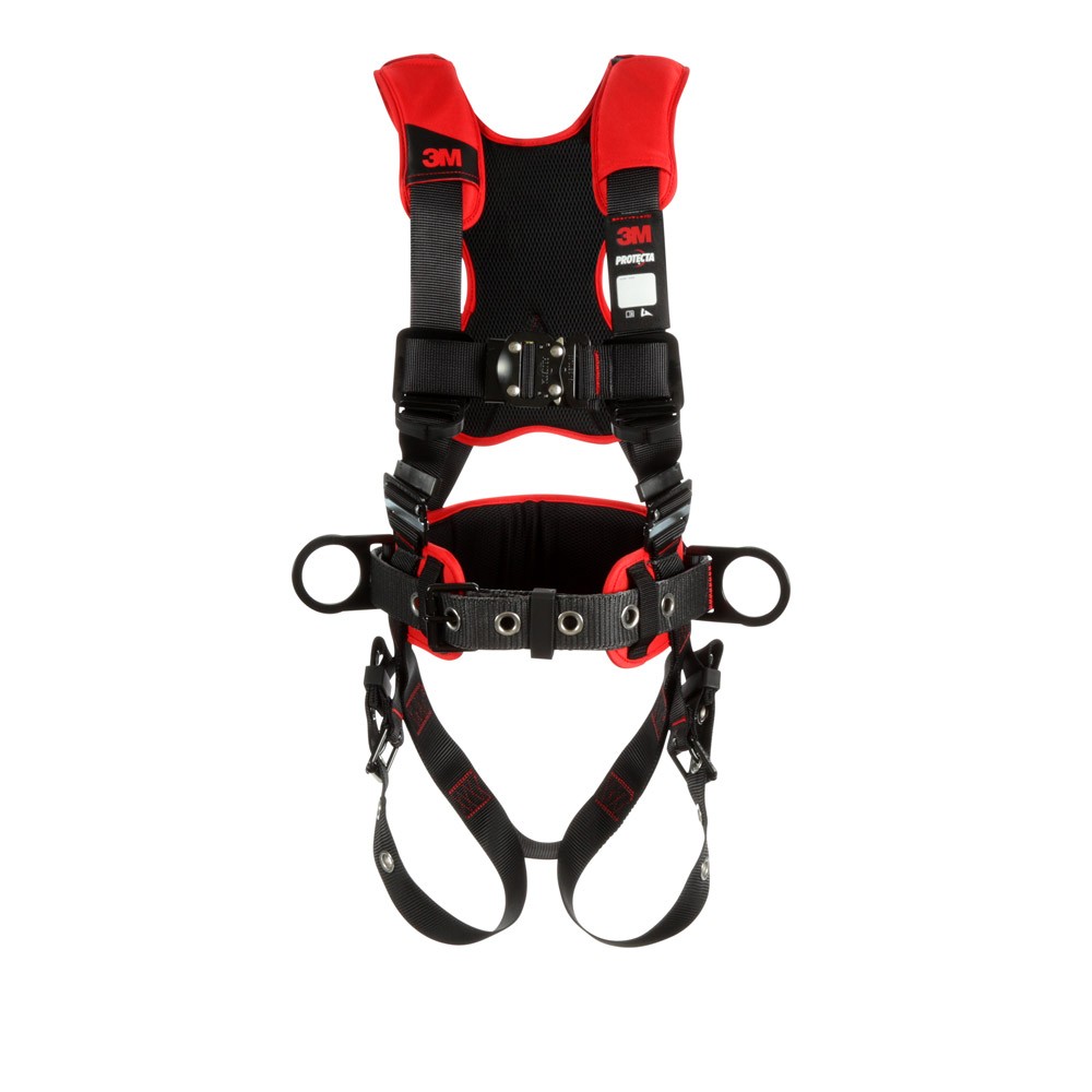 DBI-SALA 1161219 Comfort Construction Positioning Harness Black 2XL