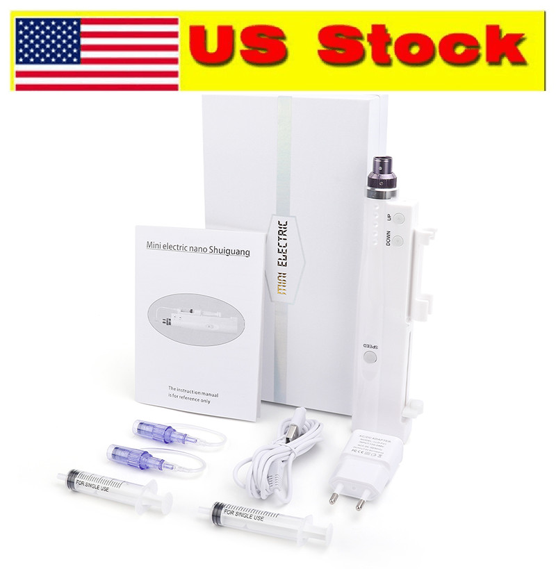 Portable Hydra 2in1 Nano Pen Auto Skin Care Facial Treatment Machine USA Stock!