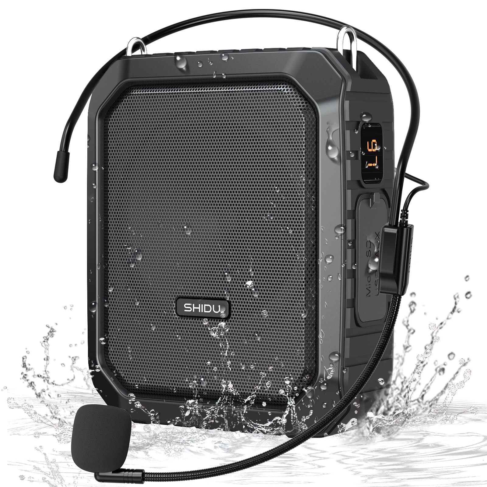 SHIDU Voice Amplifier for Teacher with Portable Microphone and Speaker, 18W