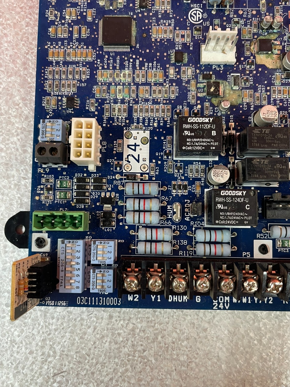 FURNACE CONROL BOARD - PART # CEBD430988-07-RA