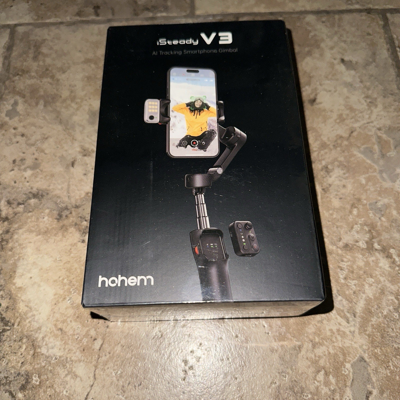 BRAND NEW hohem iSteady V3 AI Tracking 5-Axis Foldable Smartphone Gimbal HPG-V3