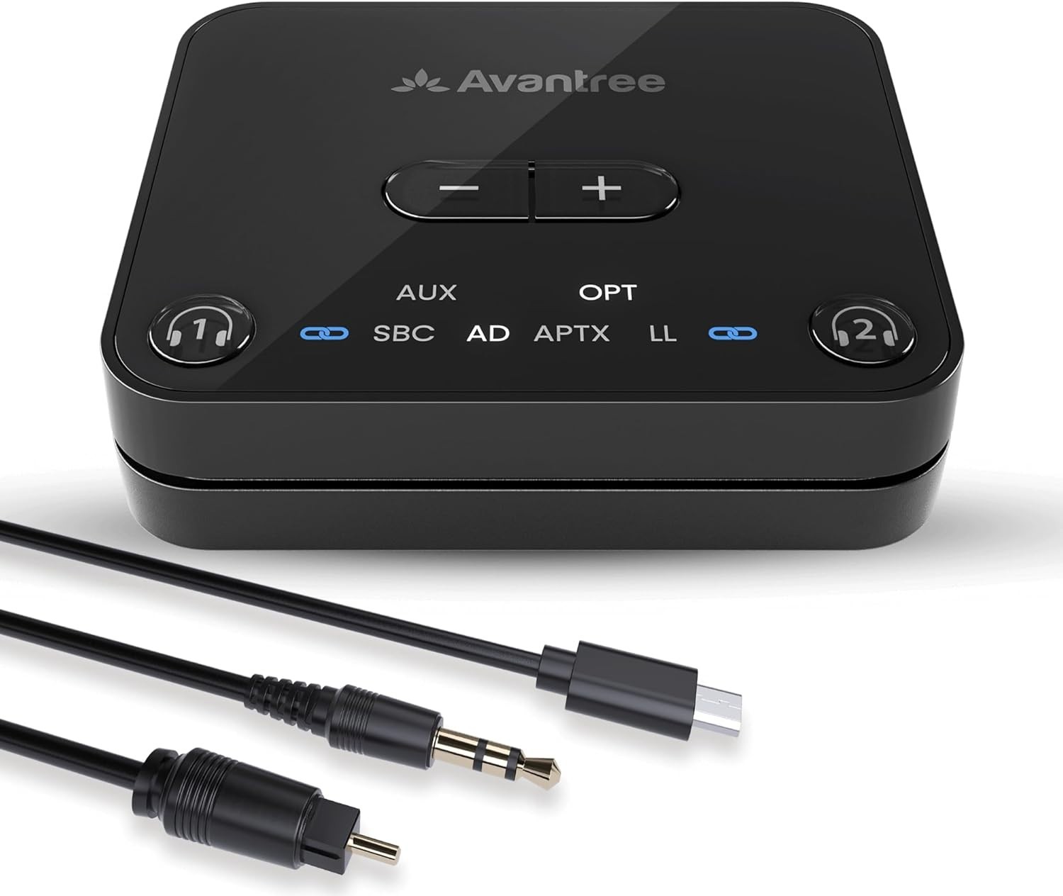 High-Quality Audikast 3 Bluetooth Transmitter - Optical & AUX, aptX Adaptive
