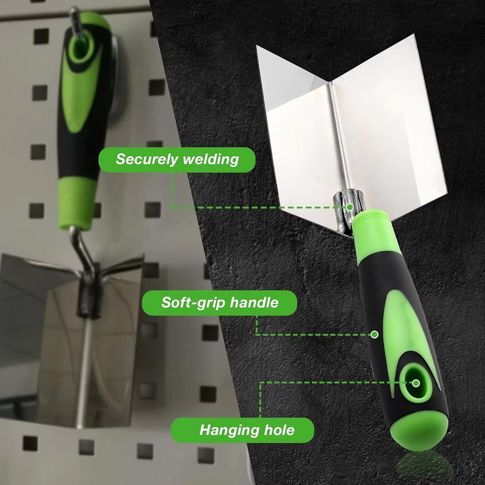 Drywall Corner Tool Set & Internal Corner Trowel 5'' & 3.94'' B9O92417