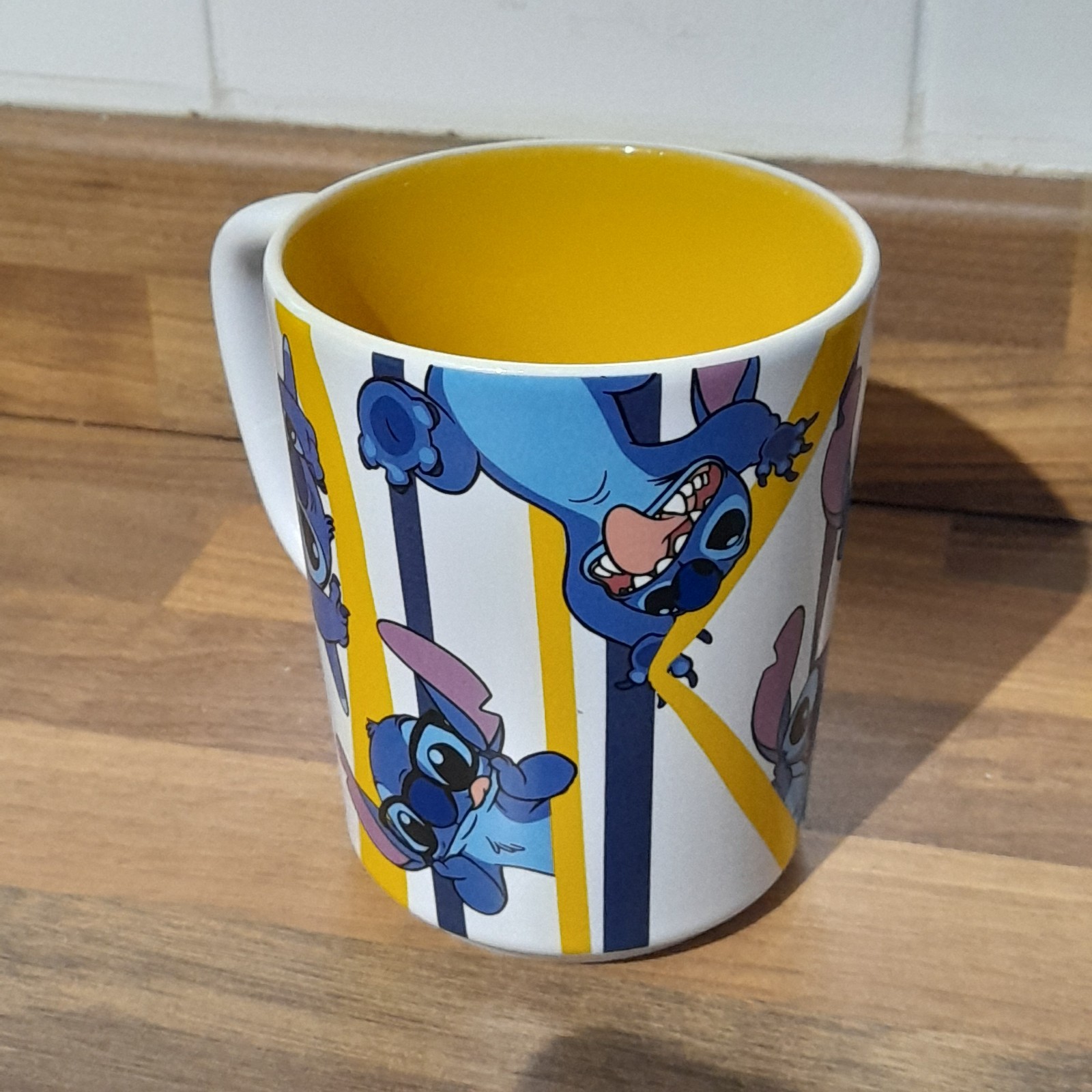 Disney Stitch - Expression Faces & Stripes Mug