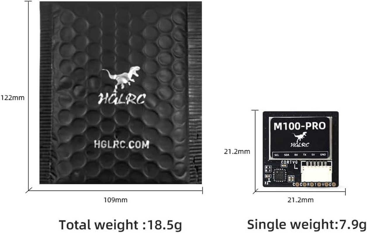 M100 Pro GPS QMC5883L Compass, Upgraded 10Th Generation Chip Compatible