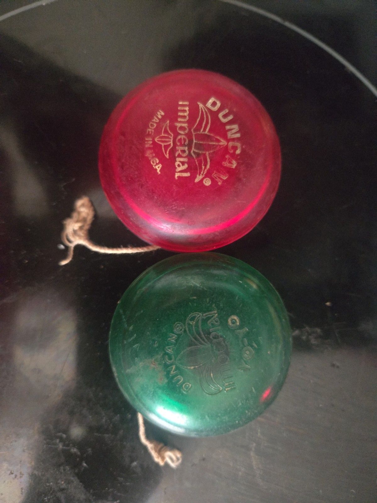 2 duncan imperial yoyo vintage