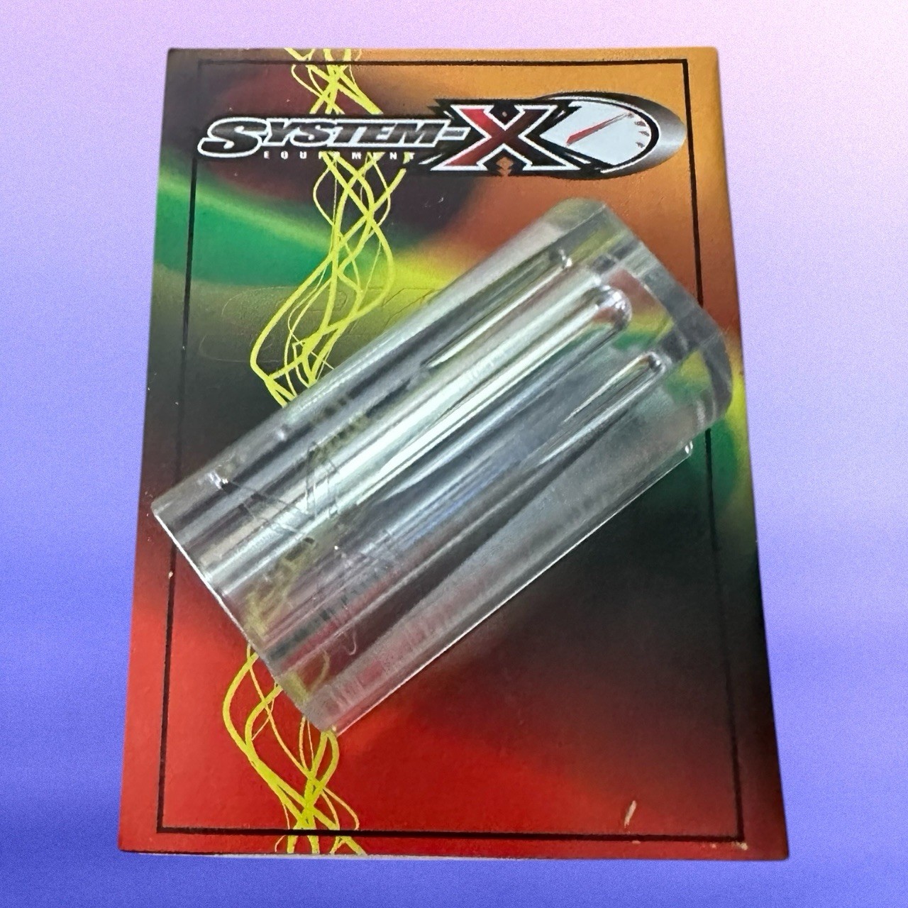 System X WDP Angel LCD C&C Clear Acrylic Breech Paintball Gun Marker RARE
