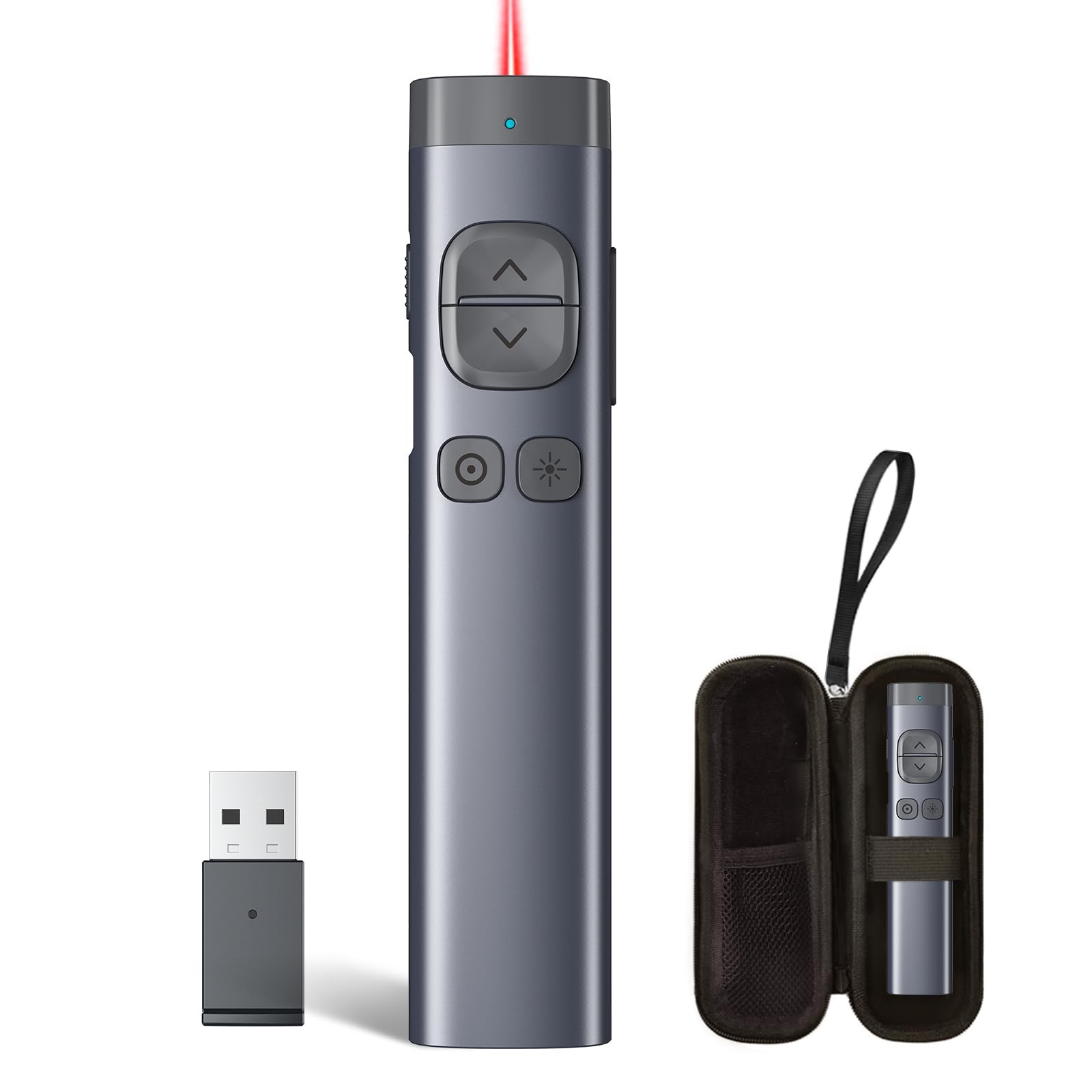 N97s TV Screen Presentation Clicker with 32G Built-in Receiver, PowerPoint Cl...