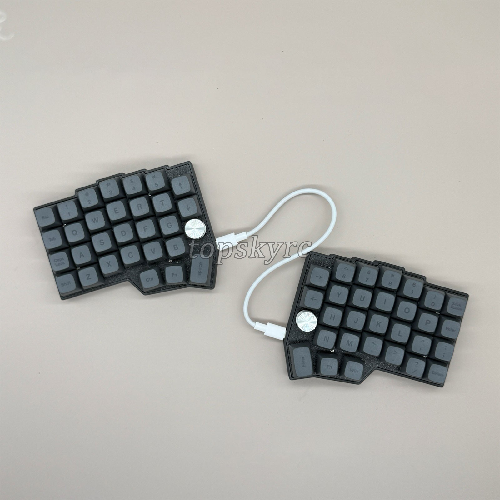 BORNE Kit Split Wired Keyboard CORN4X6 Ergonomics QMK Hot-swappable RGB