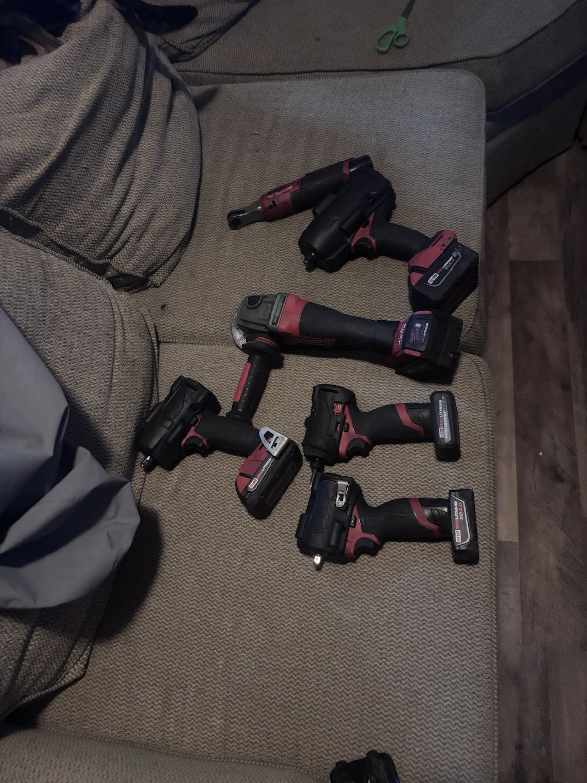 Milwaukee M12 12V Cordless 5-Tool Combo Kit w/ Li-Ion Batteries