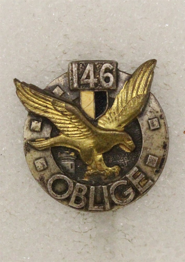 French Army Badge: 146e Regiment d’Infanterie - Drago H116