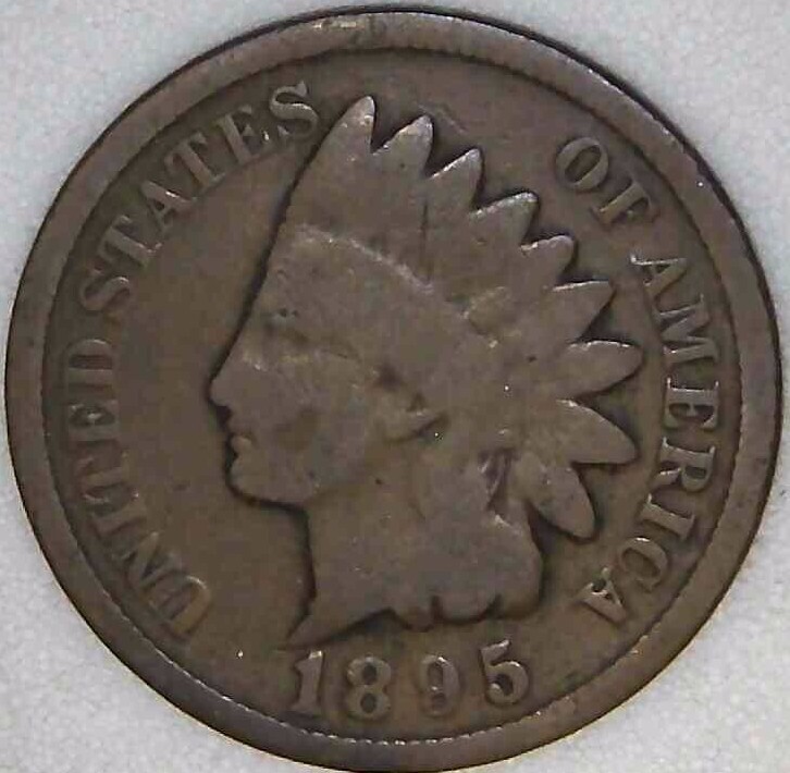 1895-P 1C Indian Head Cent 22ao0525