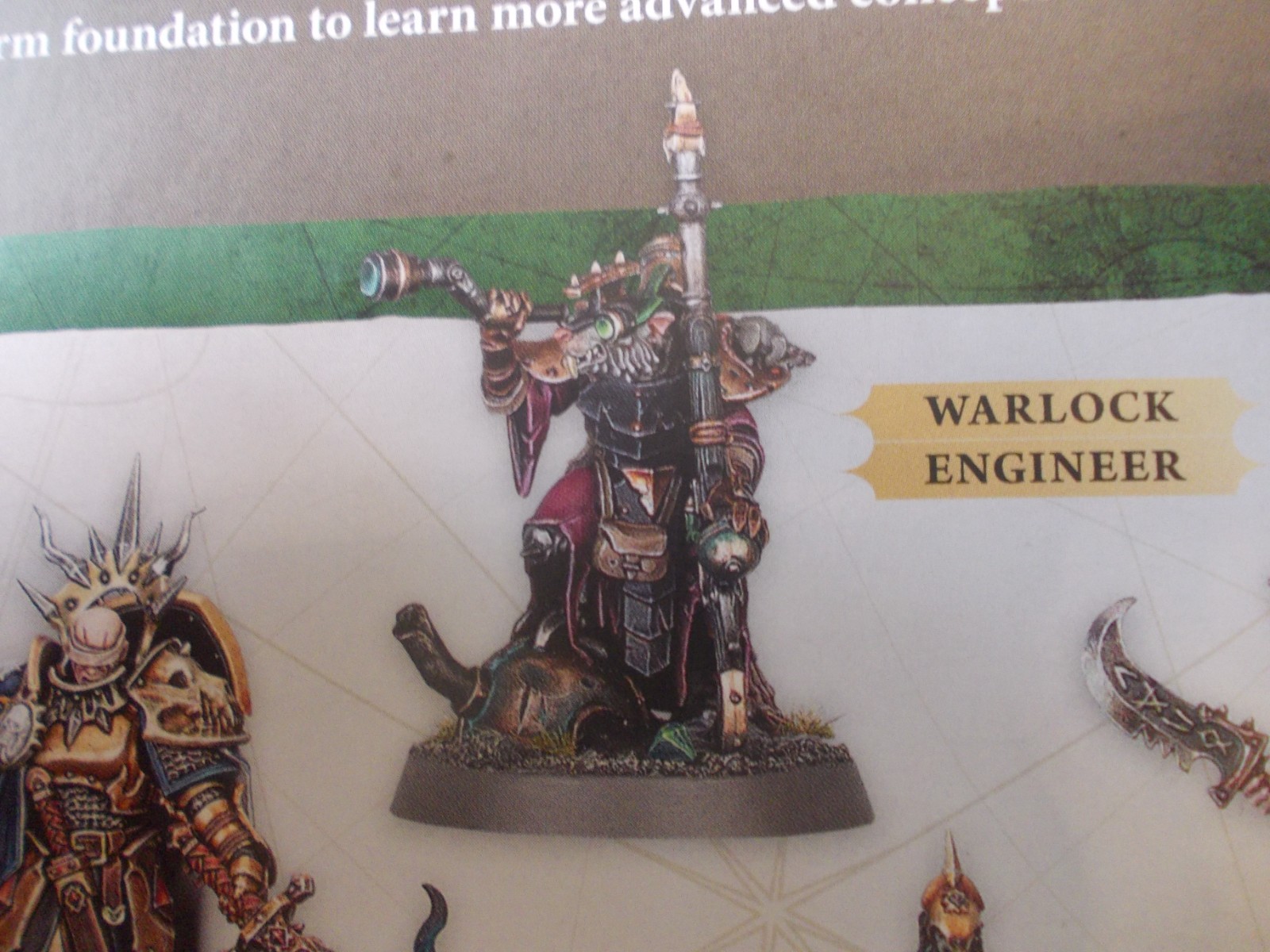 Skaven Warlock Engineer New on sprue - AoS