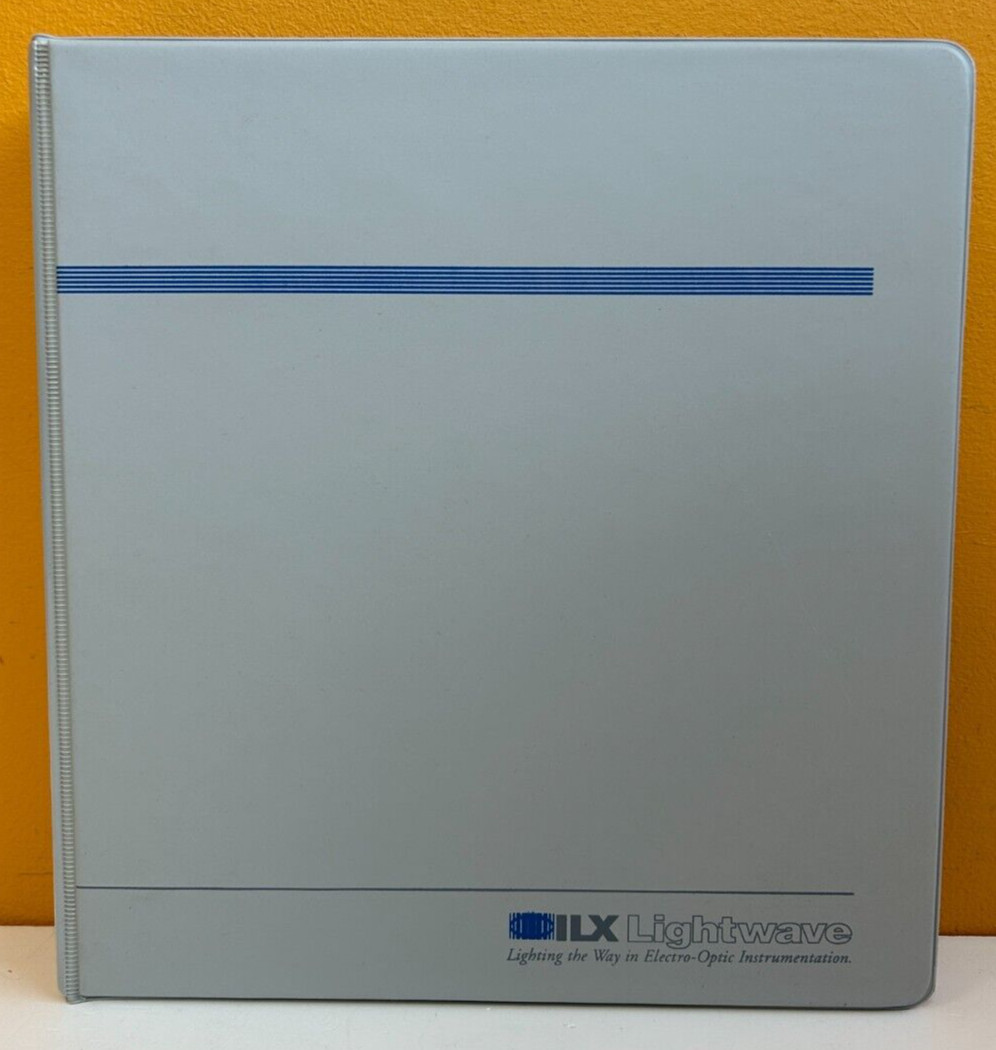 ILX 70024406 1998 7900B Fiber Optic System Instruction Manual.