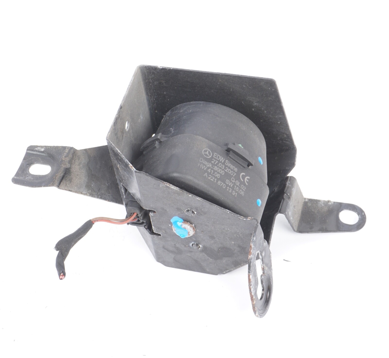 07-14 Mercedes W221 S550 CL550 S400 Anti Theft Alarm Horn Siren 2218701391 OEM