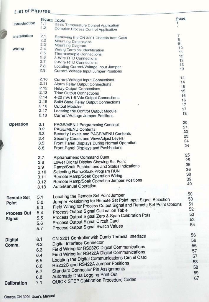 Omega CN3201 Microprocessor-Based Temperature Controller Operator Manual