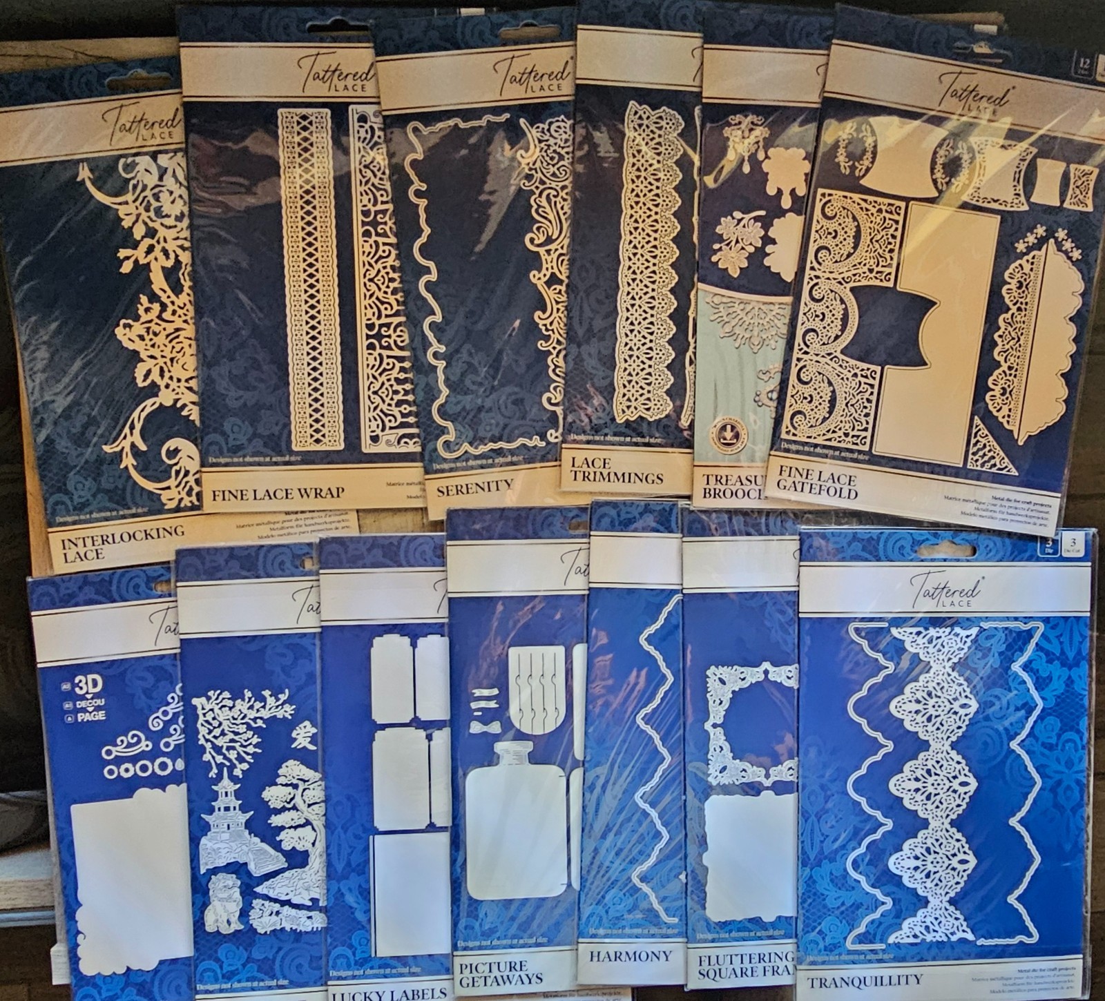 Tattered Lace Cutting Dies NEW Pick Your Craft Style, Stephanie Weightman