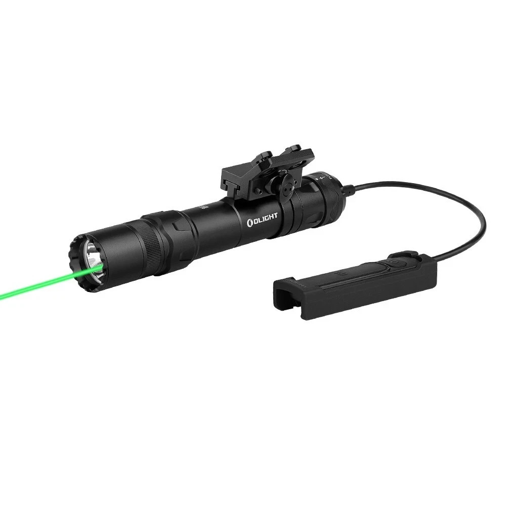 Olight Odin GL M M-lok Rail Rechargeable Tactical Flashlight Green Laser Sight