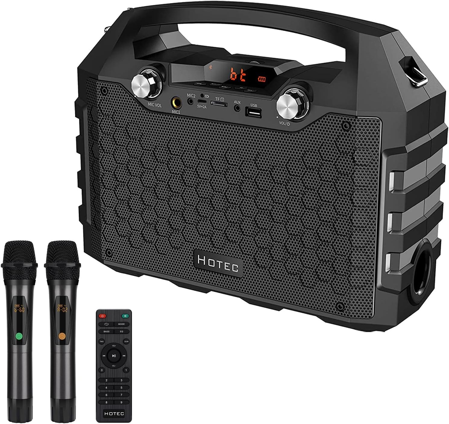 PA Speaker Wireless Portable Powerful Bluetooth Karaoke