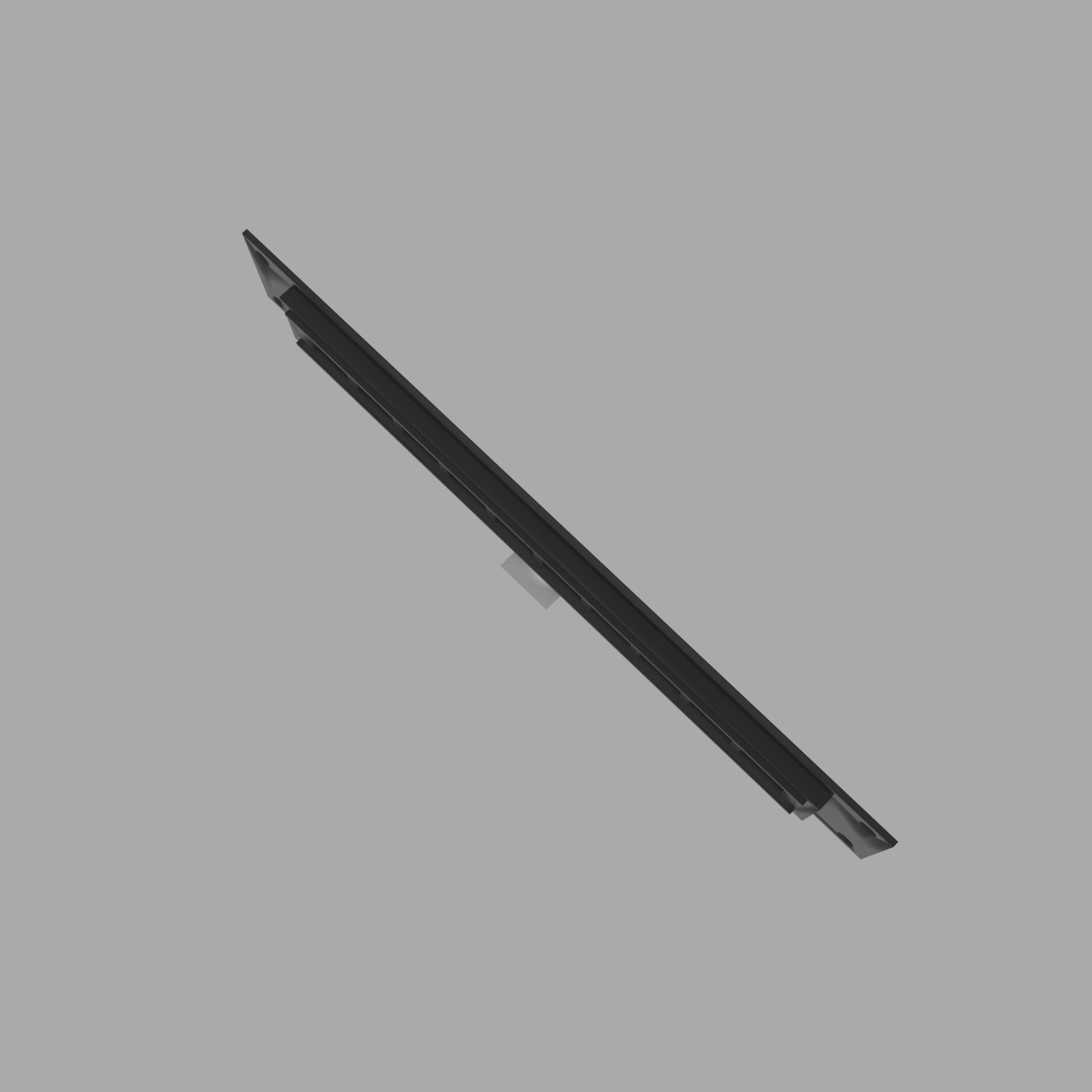 PrintForge UNJ600 10‑in Rack Keystone Patch Panel – Black PETG, Made‑to‑Order