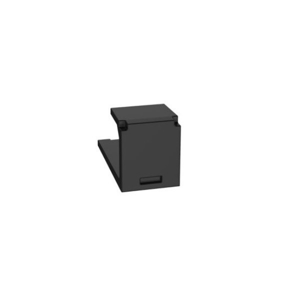 Panduit CMBBL-X Mini-Com Blank Module 1 Port ABS Black Pack of 10
