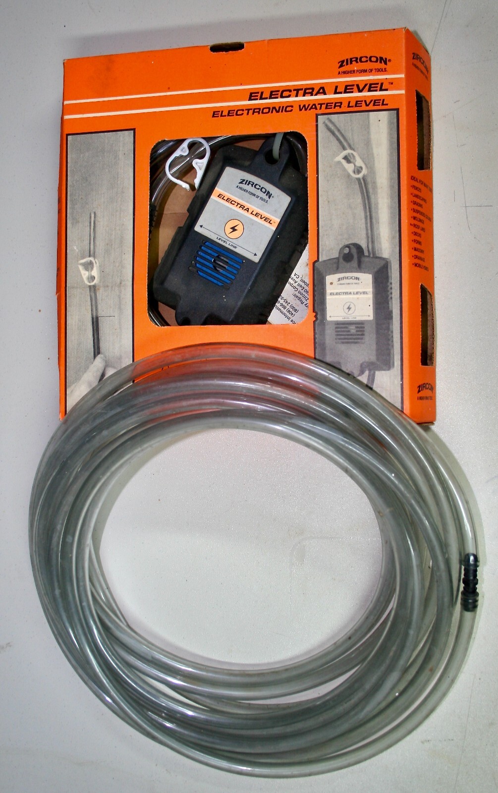 Zircon Electra Level Electronic Water Level - Model 62010 Made In U.S.A. Sealed