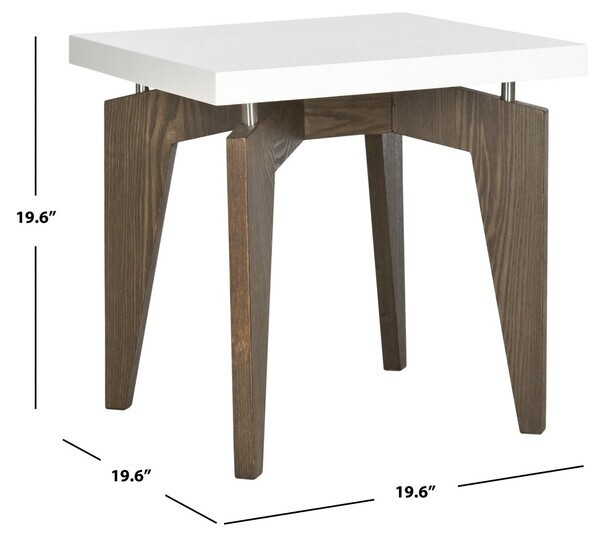 Safavieh Floating Top Lacquer End Table, Reduced Price 2172722976 FOX4224A
