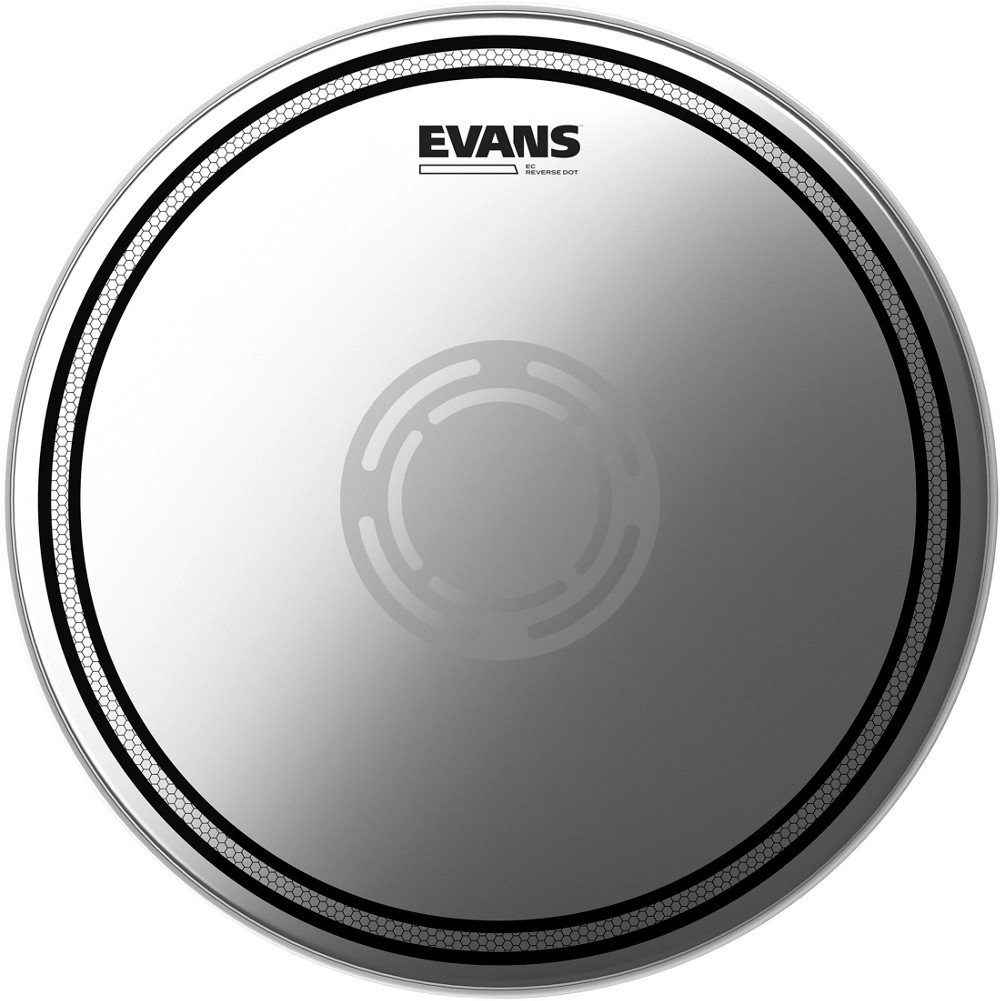Evans EC Reverse Dot Coated Snare Batter Head 13" Bistro Black